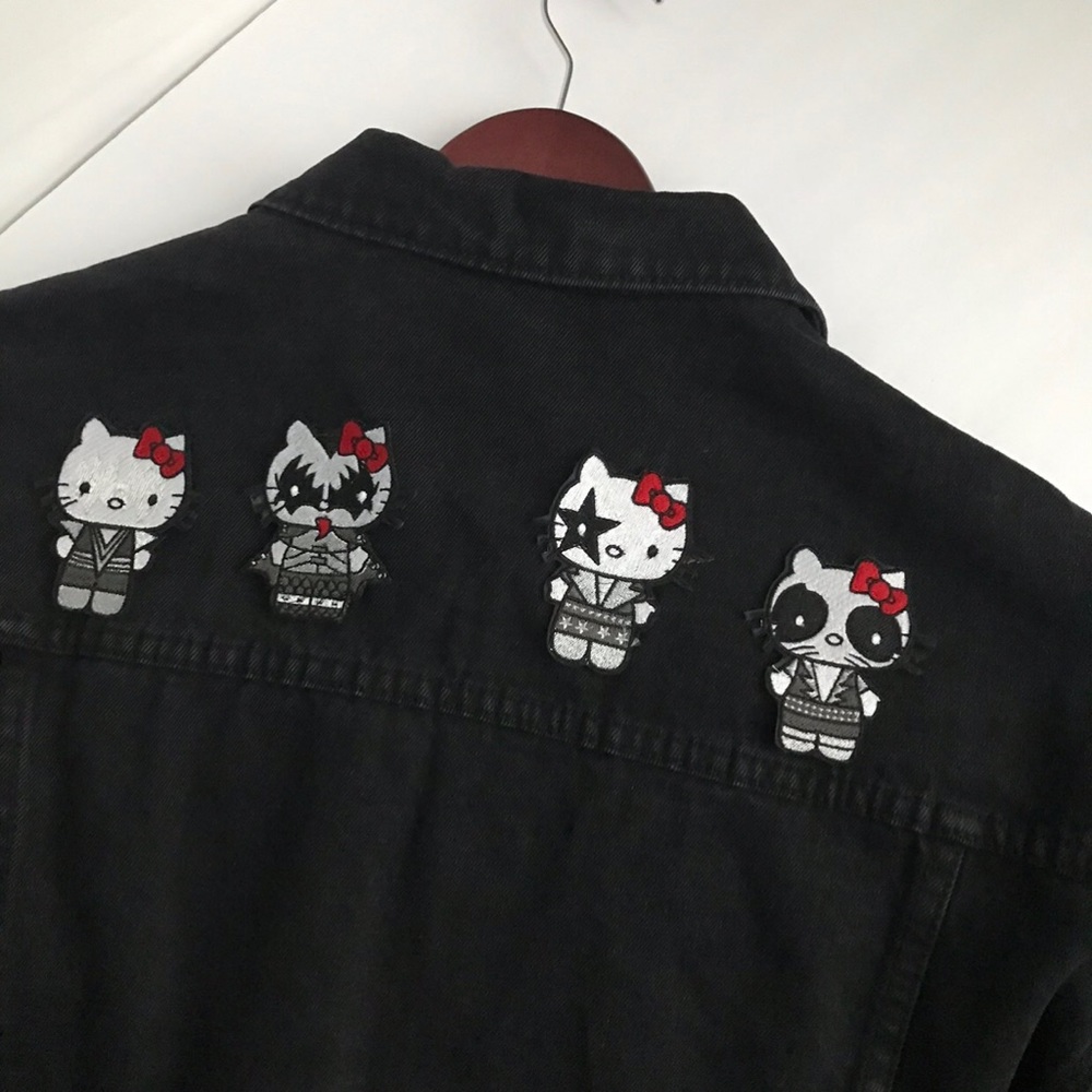 Hello Kitty Embroidered Patch Bundle